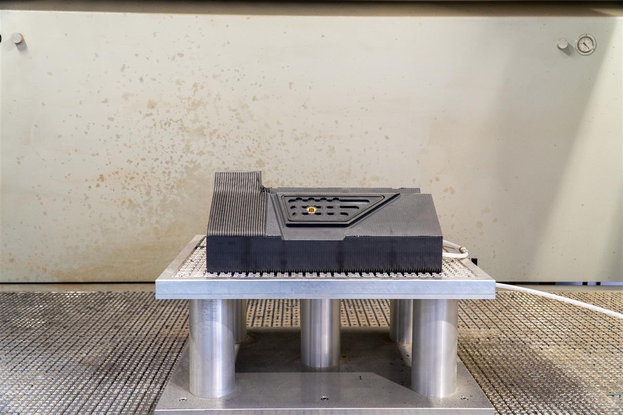 Industrial part manufactured with advanced 3D printing Industrial component produced with large-format 3D printing