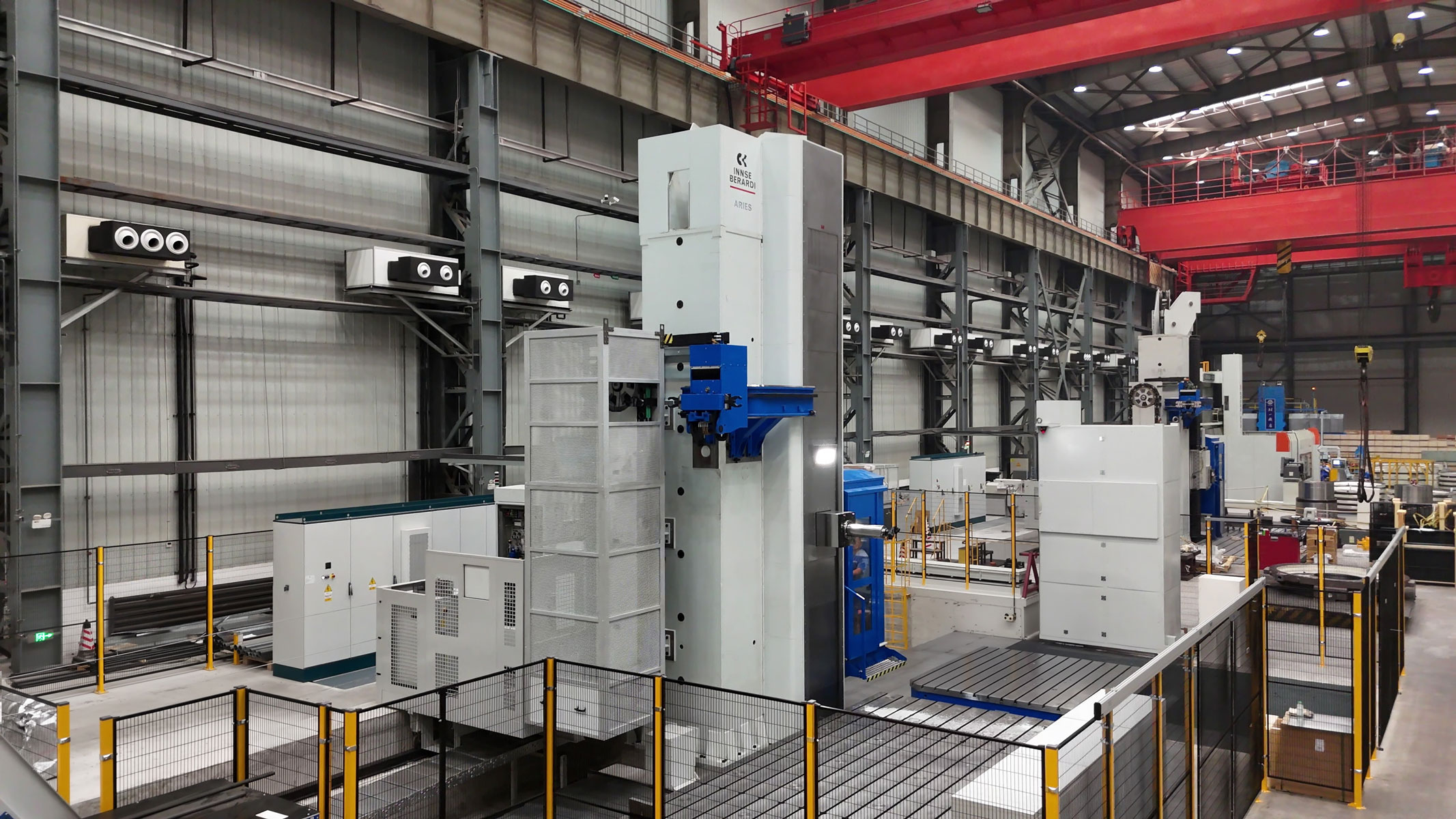 Horizontal boring and milling machines for heavy-duty machining