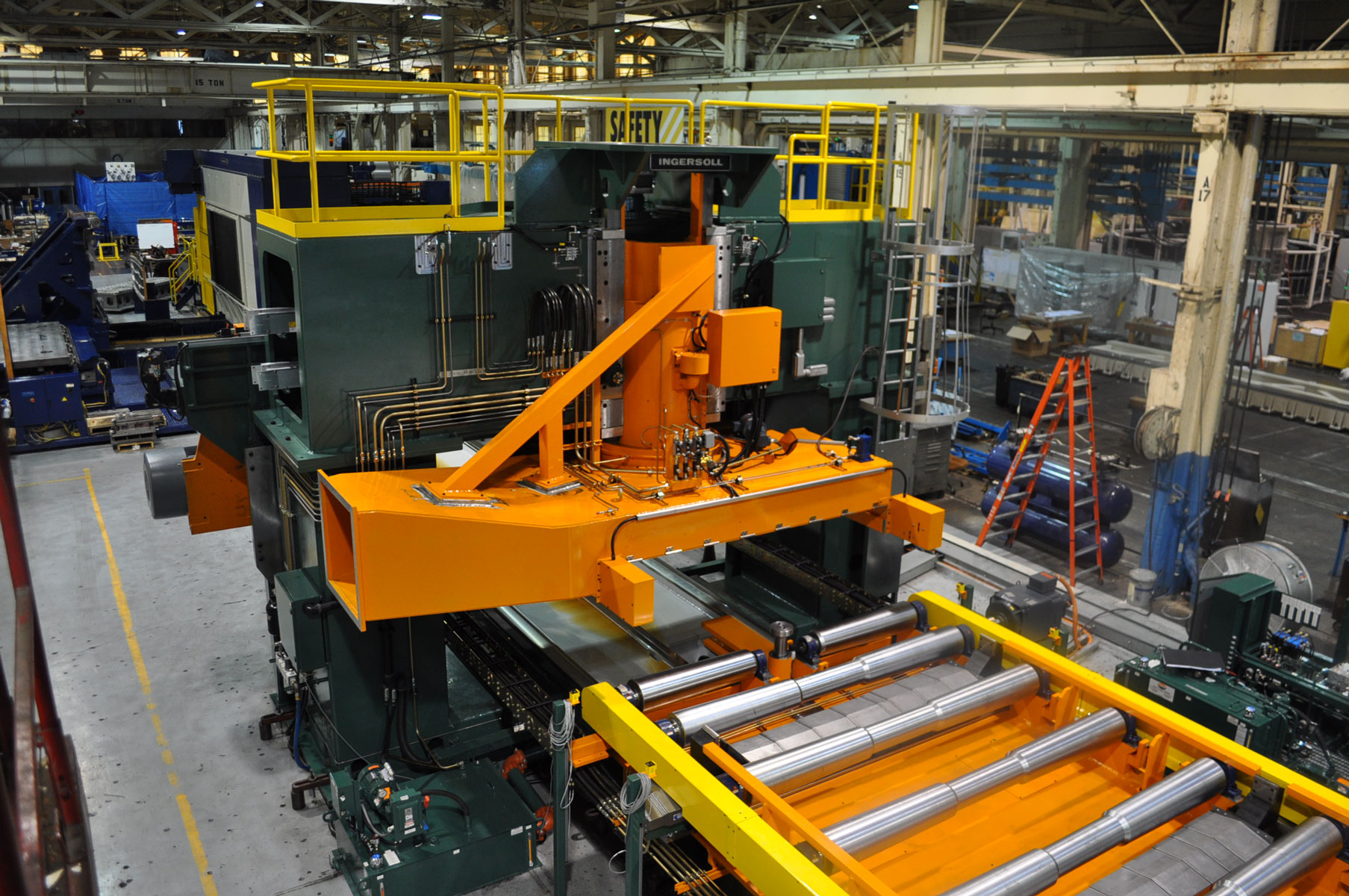 Scalper machine for advanced industrial machining